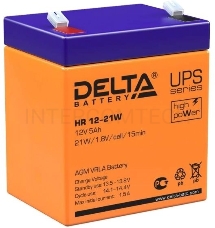 Батарея Delta HR 12-21W (12V, 5Ah)