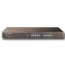 Коммутатор TP-Link SMB TL-SG1016 Коммутатор 16-port Gigabit Switch, 1U 19-inch rack-mountable steel case