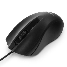 Мышь Гарнизон GM-115, USB, чип- Х, черный, 800 DPI, 2кн.+колесо-кнопка