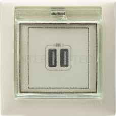 Аксессуары LEGRAND 774350 Рамка 1 пост, влагозащищенная, IP44, слоновая кость, Valena