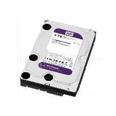 Жесткий диск Western Digital 4Tb WD40PURX Video Purple SATA-III (5400rpm) 64Mb 3.5