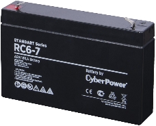 Аккумуляторная батарея SS CyberPower RC 6-7 / 6 В 7 Ач Battery CyberPower Standart series RC 6-7 / 6V 7 Ah