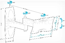 Кронштейн Holder LCDS-5064 белый