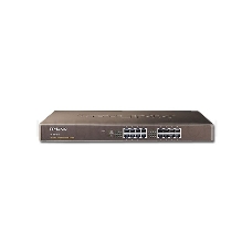 Коммутатор TP-Link SMB TL-SG1016 Коммутатор 16-port Gigabit Switch, 1U 19-inch rack-mountable steel case
