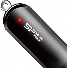 Флеш Диск Silicon Power 64Gb LuxMini 322 SP064GBUF2322V1K USB2.0 черный