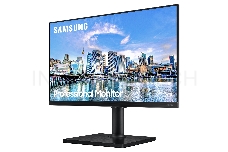 Монитор 23.8 Samsung  F24T450FQI черный PLS LED 16:9 HDMI матовая HAS Piv 250cd 178гр/178гр 75Hz 1920x1080 DP FHD