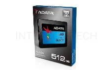 Накопитель SSD Adata 512GB Ultimate SU800, 2.5, SATA III, [R/W - 560/520 MB/s] 3D-NAND TLC, SMI