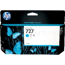 Картридж струйный HP 727 B3P19A голубой для HP DJ T920/T1500 (130мл)