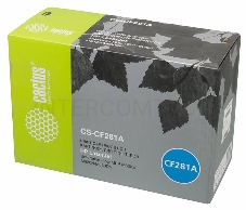Тонер Картридж Cactus CS-CF281A черный для HP LJ Enterprise M630 (10500стр.)