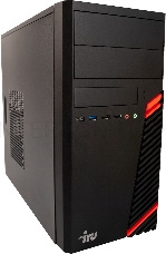 Компьютер IRU Game 520B5SM MT Ryzen 5 5600G (3.9) 8Gb SSD250Gb RX 6500XT 4Gb Windows 11 Home Single Language 64 GbitEth 400W черный