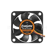 Вентилятор ExeGate ExtraPower EP05010S3P, 50x50x10 мм, подшипник скольжения, 3pin, 5000RPM, 25dBA