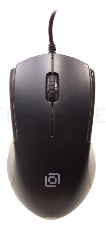 Мышь Oklick 245M черный оптическая (1000dpi) USB (3but)