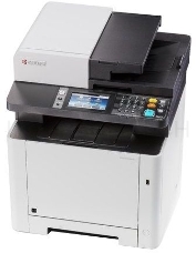 МФУ лазерный Kyocera M5526cdw, принтер/сканер/копир, (цветной, А4, 1200dpi, 26 ppm, 512Mb, Duplex, DADF50, WiFi, Lan, USB)