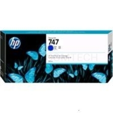 Картридж HP 747 хроматический синий, для HP DesignJet Z9+ 300-ml