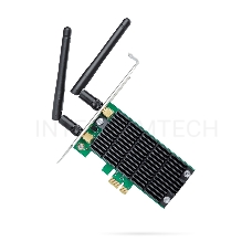 Адаптер TP-LINK ARCHER T4E AC1200 Двухдиапазонный Wi-Fi адаптер PCI Express