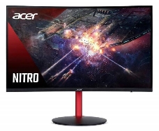 Монитор 27 Acer Nitro XZ272UPbmiiphx (16:9)/VA(LED)/ZF/DisplayHDR 400/2560x1440/165Hz(DP), 144Hz(HDMI)/4ms (G2G)ms/400nits/3000:1/2xHDMI(2.0)+DP(1.4)+Audio Out/3Wx2/DP/HDMI FreeSync/Black Curved 1500R