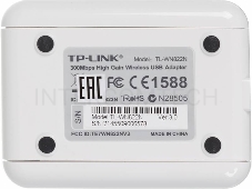Сетевой адаптер TP-Link SOHO TL-WN822N Адаптер W300M High-Power Wireless USB Adapter, 2x2 MIMO, 802.11n