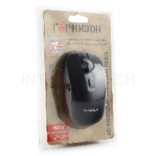 Мышь беспров. Гарнизон GMW-420, чип X2, черный, 1600 DPI, 3 кн.+ колесо-кнопка, блистер