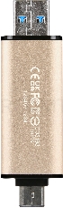 Флеш-накопитель Transcend USB Накопитель Transcend 512GB JETFLASH USB3.2, TLC, High Speed, Type-C и Type A  (420/400 МБ/с)