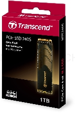 Твердотельный накопитель SSD Transcend 1Tb, M.2 2280, PCIe Gen4x4, M-Key, 3D TLC, with Dram