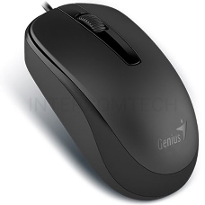 Мышь Genius Mouse DX-120 ( Cable, Optical, 1000 DPI, 3bts, USB ) Black