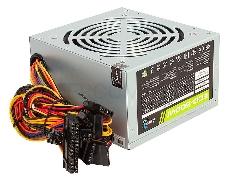 Блок питания Aerocool 500W Retail ECO-500W ATX v2.3 Haswell, fan 12cm, 400mm cable, power cord, 20+4P, 12V 4P, 1x PCI-E 6P, 3x SATA, 2x PATA, 1x FDD