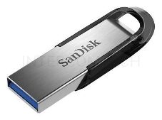 Флеш Диск Sandisk 128Gb Cruzer Ultra Flair SDCZ73-128G-G46 USB3.0 серебристый/черный