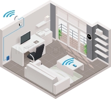 Беспроводной маршрутизатор MikroTik RBmAP2nD 802.11n 300Mbps 2.4 ГГц -1xLAN PoE белый