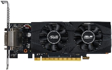 Видеокарта ASUS GTX1650-O4G-LP-BRK /GTX1650,DVI,HDMI,DP,4G,D5