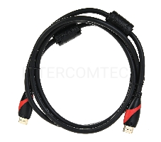 Кабель HDMI 19M/M ver. 2.0, 2 фильтра, 1.8m VCOM <CG525D-R-1.8> Кабель HDMI 19M/M ver. 2.0, 2 фильтра, 1.8m VCOM <CG525D-R-1.8>