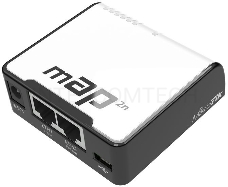 Беспроводной маршрутизатор MikroTik RBmAP2nD 802.11n 300Mbps 2.4 ГГц -1xLAN PoE белый