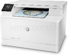 МФУ HP Color LaserJet Pro MFP M182n (7KW54A), принтер/сканер/копир, (А4, чб./цвет 16стр/мин., USB B, LAN)