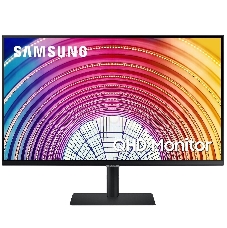 ЖК монитор Samsung S27A600UUI/ Samsung S27A600UUI 27 Wide LCD IPS LED monitor, 2560*1440, 5(GtG)ms, 300 cd/m2, MEGA DCR(static 1000:1), 60Hz, 178°/178°, Display Port, HDMI, USB-C(65W), USB Hub, HAS, VESA 100x100 mm, внутренний БП, ES8.0,TCO, black