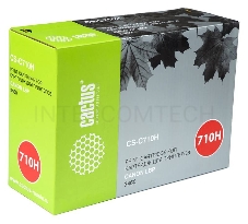 Тонер Картридж Cactus CS-C710H черный для Canon LBP3460 (12000стр.)