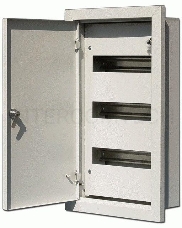 Корпус метал. встр. 550х330х120 36мод. IP31 ЩРВ-36 DEKraft 30103DEK
