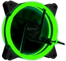 Вентилятор Aerocool REV RGB , 120x120x25мм, 16,8 млн. цветов, RGB подсветка в виде двойного кольца, 3-Pin, 1200 об/мин, 41,3 CFM, 15,1 дБА