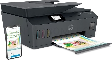МФУ HP Smart Tank 615 AiO, струйный принтер/сканер/копир, (A4, 11/5 стр/мин, USB, Wi-Fi, BT, черный)