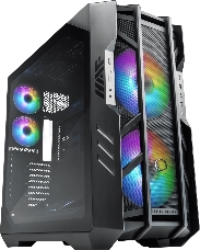 Корпус Cooler Master HAF700 черный без БП E-ATX 5x120mm 4x200mm 2xUSB3.0 1xUSB3.1 audio bott PSU