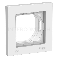 Рамка 1-м ATLAS DESIGN AQUA IP44 бел. SchE ATN440101