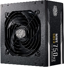 Блок питания 750 Ватт Power Supply Cooler Master MWE Gold V2 FM 750W A/EU Cable