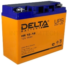 Батарея Delta HR 12-18 (12V, 18Ah)