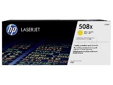 Тонер Картридж HP 508X CF362X желтый для HP CLJ M552/M553 (9500стр.)