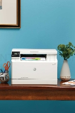 МФУ HP Color LaserJet Pro MFP M182n (7KW54A), принтер/сканер/копир, (А4, чб./цвет 16стр/мин., USB B, LAN)