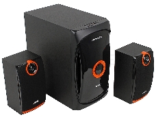 Колонки Dialog Progressive AP-200 BLACK { 2.1, 30W+2*15W RMS, USB+SD reader }