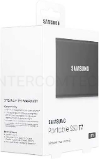 Накопитель SSD Samsung 1TB T7 External GREY USB 3.2 (MU-PC1T0T/WW)