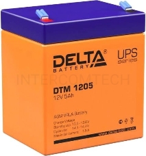 Батарея Delta DTM 1205 (12V, 5Ah)