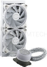 Система охлаждения Cooler Master ML240 ILLUSION White Edition 27mm wide radiator,120mm ARGB Gen2 fan*2,Pump ARGB Gen 2 LED