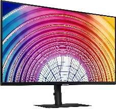 ЖК монитор Samsung S27A600UUI/ Samsung S27A600UUI 27 Wide LCD IPS LED monitor, 2560*1440, 5(GtG)ms, 300 cd/m2, MEGA DCR(static 1000:1), 60Hz, 178°/178°, Display Port, HDMI, USB-C(65W), USB Hub, HAS, VESA 100x100 mm, внутренний БП, ES8.0,TCO, black