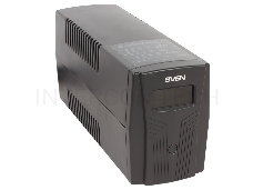 Источник бесперебойного питания SVEN Pro 650 650VA/390W LCD, USB, RJ-45 (2 EURO)