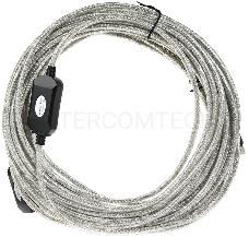 Кабель удлинитель Aopen активный ACU823-15M , USB2.0-repeater AM/AF 15м